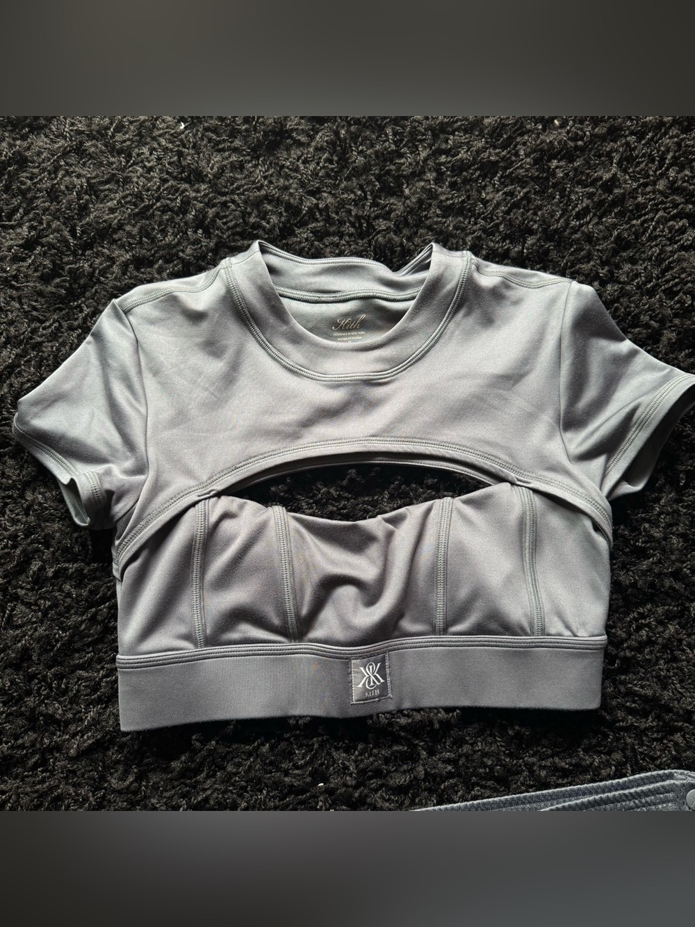 Kith Women’s Grey Crop Top